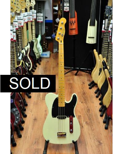 Squier Vintage Modified Telecaster Bass Olympic White